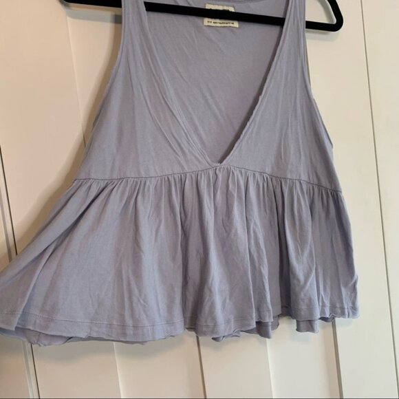 Urban Outfitters Peplum Tank Top Size Medium - Picture 2 of 7
